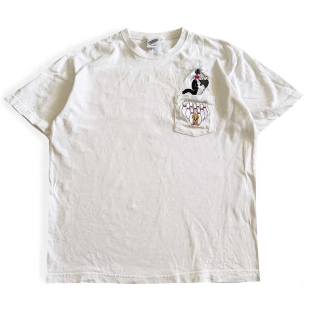 Secondhand Warner Brothers, Sylvester & Tweety Bird Bowling T-Shirt